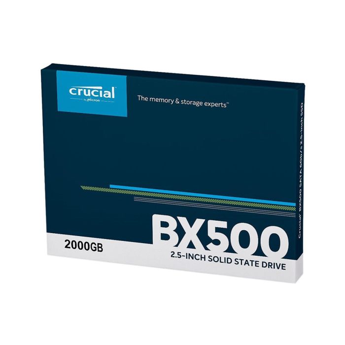 Crucial BX500 2TB 3D NAND SATA 2.5 SSD Crucial BX500 2TB 3D NAND SATA 2.5 SSD