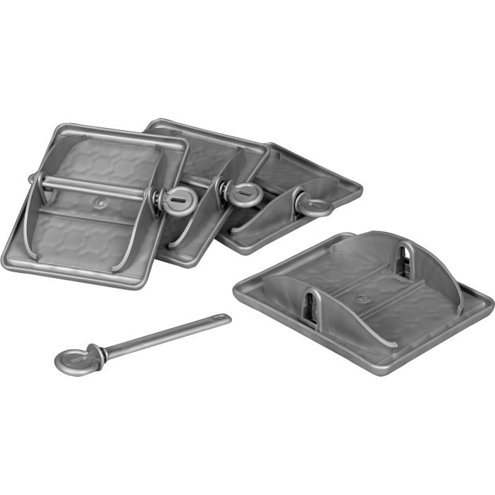 BRUNNER podstavki za podporne noge CARAPAD 7110102N 4x BRUNNER podstavki za podporne noge CARAPAD 7110102N 4x