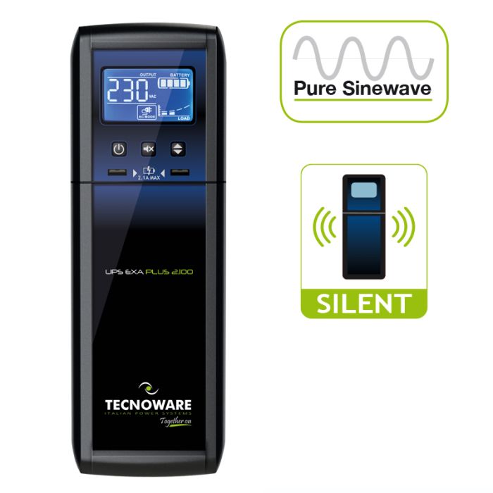 Tecnoware UPS EXA PLUS 2100 brezprekinitveno napajanje Tecnoware UPS EXA PLUS 2100 brezprekinitveno napajanje