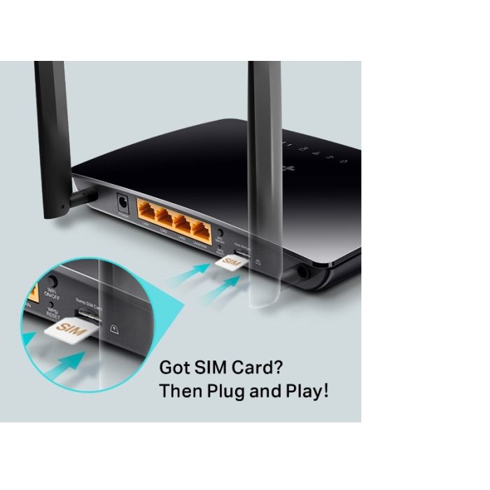 TP-LINK Archer MR400 AC1200 brezžični Dual Band 4G LTE usmerjevalnik, SIM TP-LINK Archer MR400 AC1200 brezžični Dual Band 4G LTE usmerjevalnik, SIM