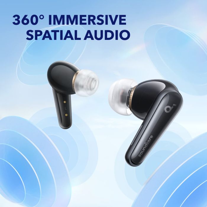 Anker Soundcore Liberty 4 brezžične slušalke, črne Anker Soundcore Liberty 4 brezžične slušalke, črne