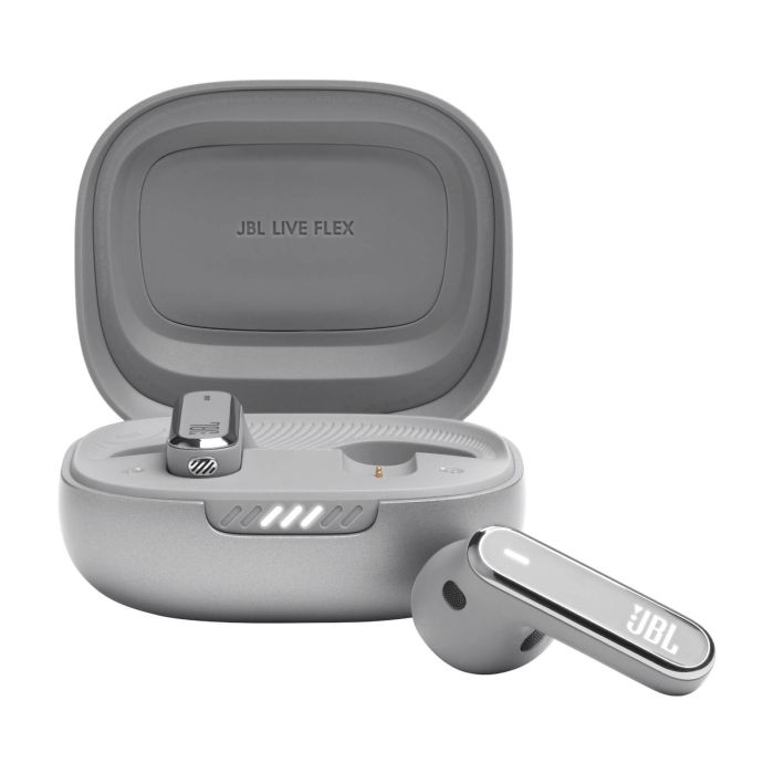 JBL Live Flex BT5.3 In-ear slušalke z mikrofonom, srebrna JBL Live Flex BT5.3 In-ear slušalke z mikrofonom, srebrna