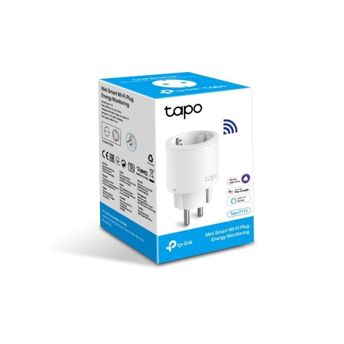 TP-LINK Tapo P115 Mini Smart Wi-Fi vtičnica TP-LINK Tapo P115 Mini Smart Wi-Fi vtičnica