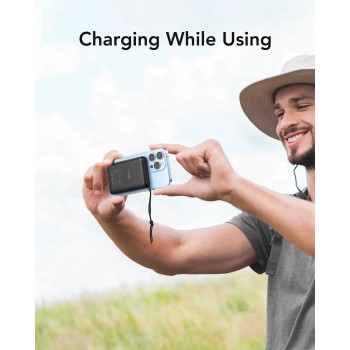 VEGER prenosna baterija MagOn 10000 mAh, črna VEGER prenosna baterija MagOn 10000 mAh, črna