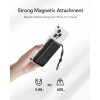VEGER prenosna baterija MagOn 10000 mAh, črna