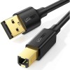Ugreen tiskalniški kabel USB-B (moški) - USB 2.0 (moški) 480mbps 2M črn Ugreen tiskalniški kabel USB-B (moški) - USB 2.0 (moški) 480mbps 2M črn