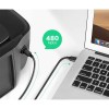 Ugreen tiskalniški kabel USB-B (moški) - USB 2.0 (moški) 480mbps 2M črn Ugreen tiskalniški kabel USB-B (moški) - USB 2.0 (moški) 480mbps 2M črn