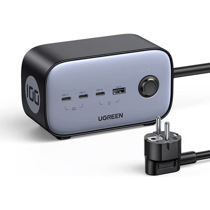 Ugreen DigiNest Pro 100W USB-C GaN polnilnik Ugreen DigiNest Pro 100W USB-C GaN polnilnik