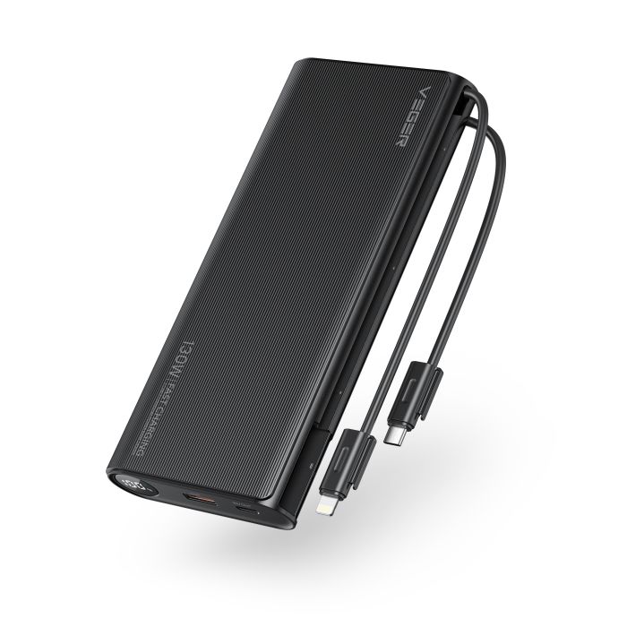 VEGER prenosna baterija TC130 25000 mAh, črna VEGER prenosna baterija TC130 25000 mAh, črna