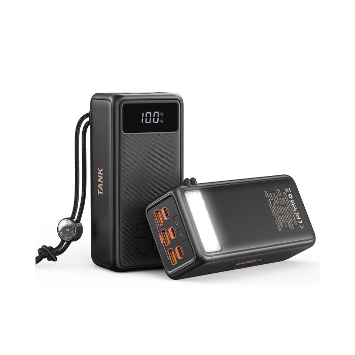 VEGER prenosna baterija Tank Boost 56000 mAh, črna VEGER prenosna baterija Tank Boost 56000 mAh, črna
