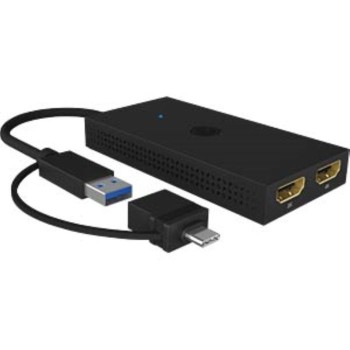 Icybox IB-SPL1029AC USB-C/A na dvojni HDMI razdelilnik (2k@60Hz/4k@30Hz) Icybox IB-SPL1029AC USB-C/A na dvojni HDMI razdelilnik (2k@60Hz/4k@30Hz)