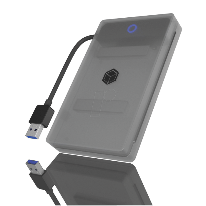 Icybox IB-AC603B-U3 USB 3.2 ohišje/adapter za HDD/SSD 2,5 SATA disk Icybox IB-AC603B-U3 USB 3.2 ohišje/adapter za HDD/SSD 2,5 SATA disk