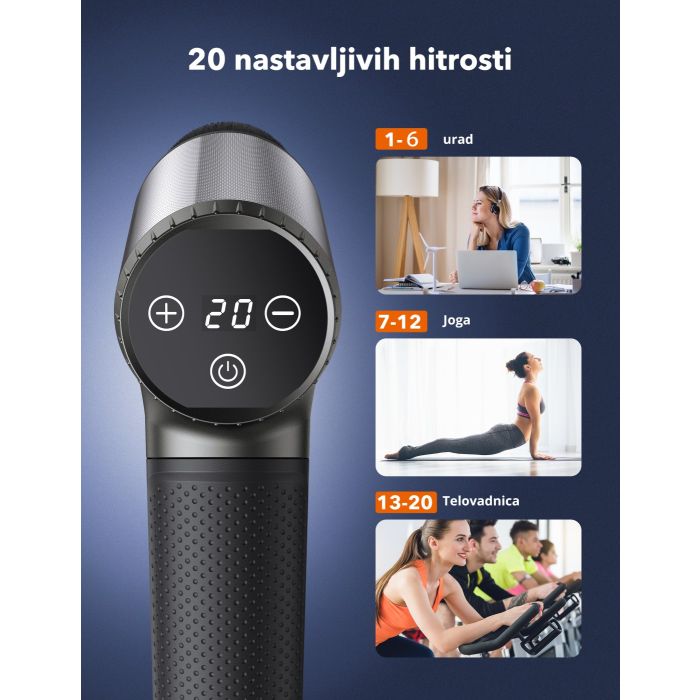 TaoTronics TT-PCA004 masažna pištola TaoTronics TT-PCA004 masažna pištola