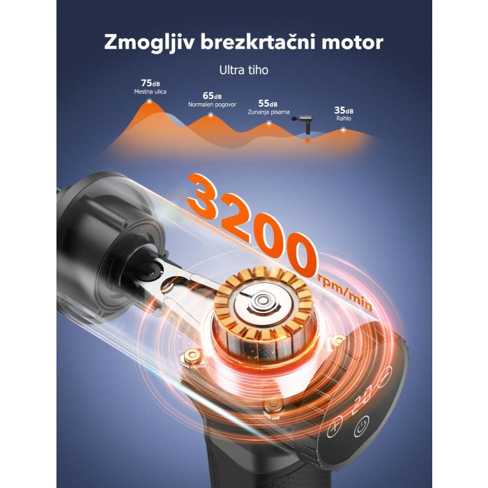 TaoTronics TT-PCA004 masažna pištola TaoTronics TT-PCA004 masažna pištola