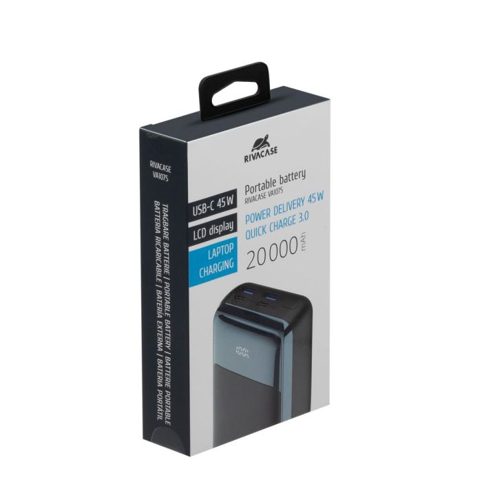 Rivacase VA1075 20000mAh 45W Quick Charge 3.0 prenosna baterija Rivacase VA1075 20000mAh 45W Quick Charge 3.0 prenosna baterija