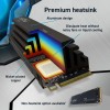 Crucial T700 1TB PCIe Gen5 NVMe M.2 SSD s hlajenjem Crucial T700 1TB PCIe Gen5 NVMe M.2 SSD s hlajenjem