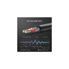 Ugreen 3,5 mm moški na 2RCA moški avdio kabel 2M - 10584 Ugreen 3,5 mm moški na 2RCA moški avdio kabel 2M - 10584