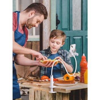 Ugreen Gooseneck Fleksibilno stojalo za pritrditev mobilnega ali tabličnega računalnika velikosti 4 Ugreen Gooseneck Fleksibilno stojalo za pritrditev mobilnega ali tabličnega računalnika velikosti 4