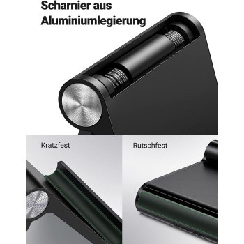 Ugreen stojalo za telefon, črno - 50747