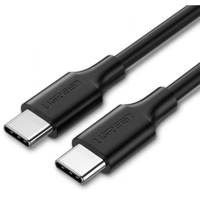 UGREEN USB 2.0 USB-C na USB-C 0,5m (črn) - polybag UGREEN USB 2.0 USB-C na USB-C 0,5m (črn) - polybag