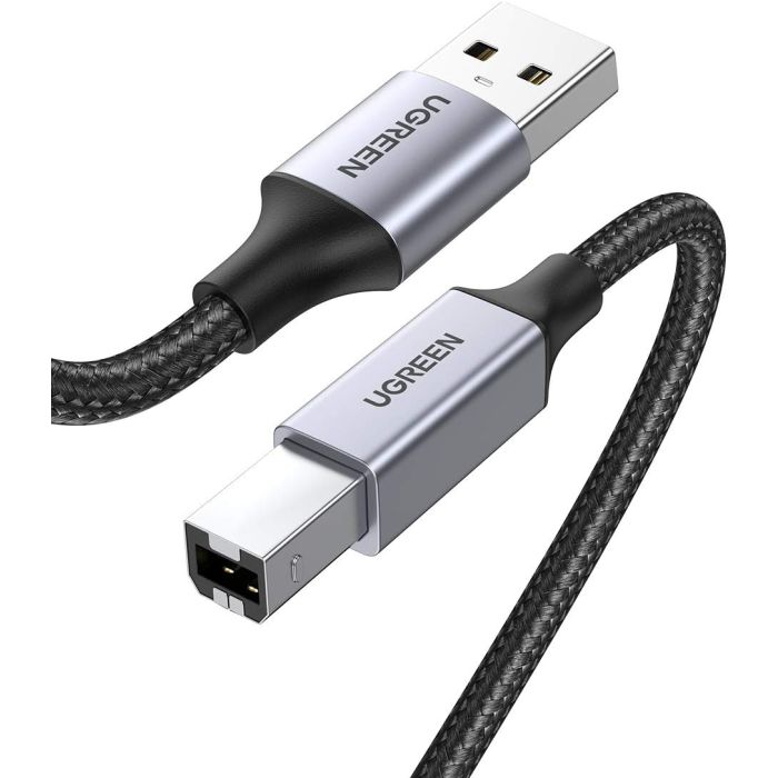 Ugreen tiskalniški kabel USB 2.0 tipa B USB kabel USB A v USB B združljiv s HP, Canon, Epson, Lexma