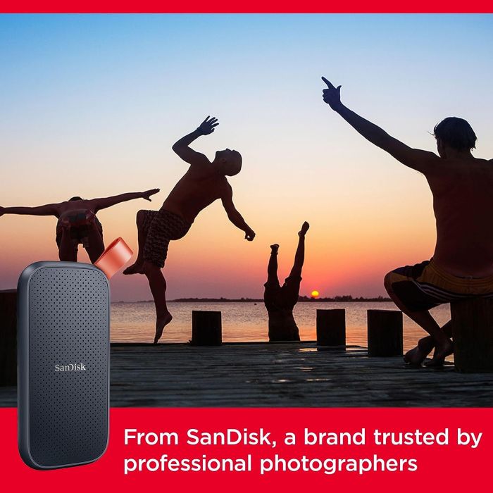 SanDisk 1TB Portable SSD 800MB/s, USB-C, USB 3.2 Gen 2 SanDisk 1TB Portable SSD 800MB/s, USB-C, USB 3.2 Gen 2