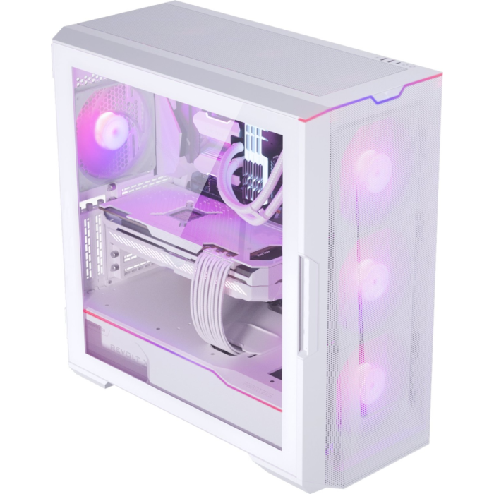 PHANTEKS ECLIPSE G500A TEMPERED GLASS D-RGB LED ATX belo ohišje PHANTEKS ECLIPSE G500A TEMPERED GLASS D-RGB LED ATX belo ohišje