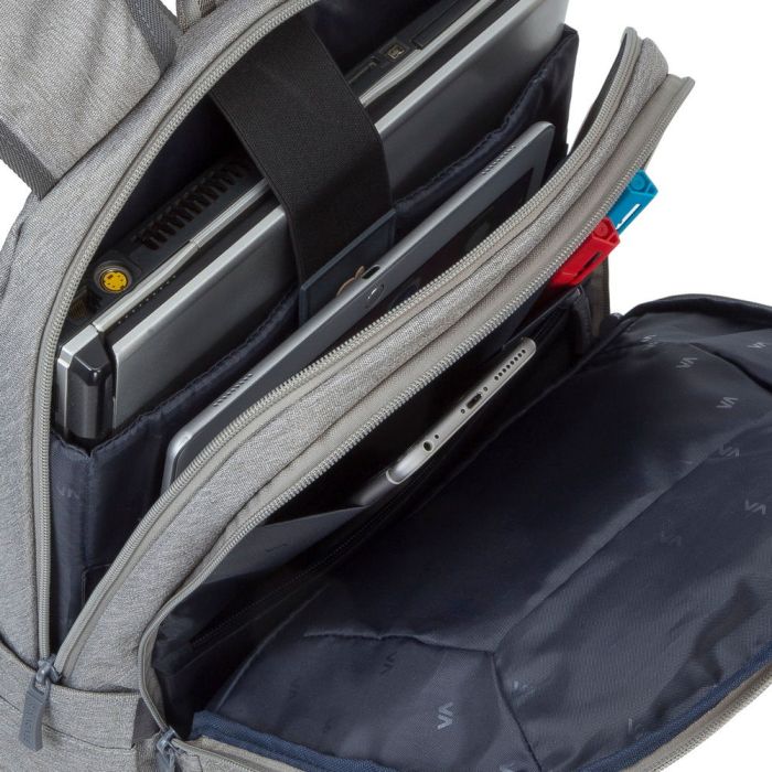 RivaCase ECO nahrbtnik za prenosnik 15.6 7760 siv RivaCase ECO nahrbtnik za prenosnik 15.6 7760 siv