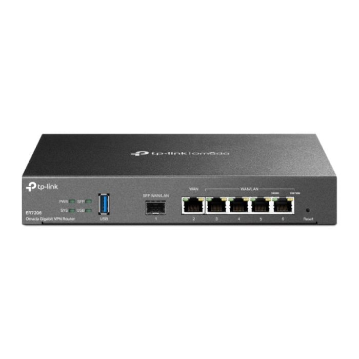 TP-LINK Omada ER7206 Gigabit VPN usmerjevalnik TP-LINK Omada ER7206 Gigabit VPN usmerjevalnik