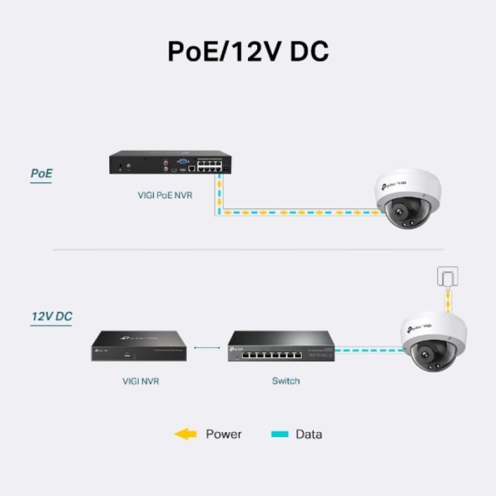 TP-LINK VIGI 4MP IR Dome mrežna kamera (do 2560 × 1440 H.265+ 30fps) TP-LINK VIGI 4MP IR Dome mrežna kamera (do 2560 × 1440 H.265+ 30fps)