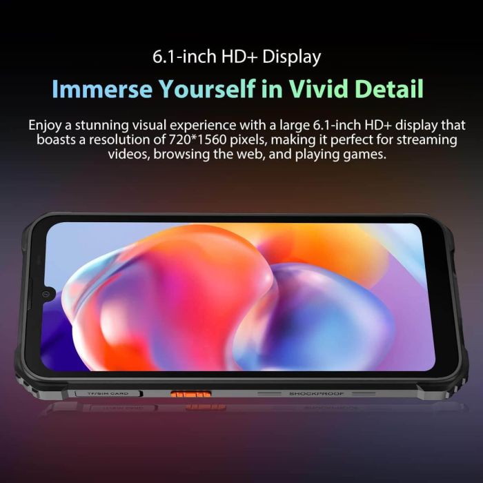 Blackview pametni robustni telefon BV5300 PRO 4/64GB, oranžen Blackview pametni robustni telefon BV5300 PRO 4/64GB, oranžen