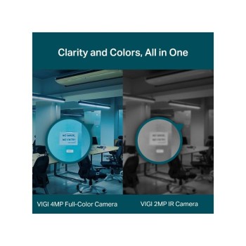 TP-LINK VIGI 4MP Full-Color Turret mrežna kamera (do 2560X1440 H.265+ 30fps)