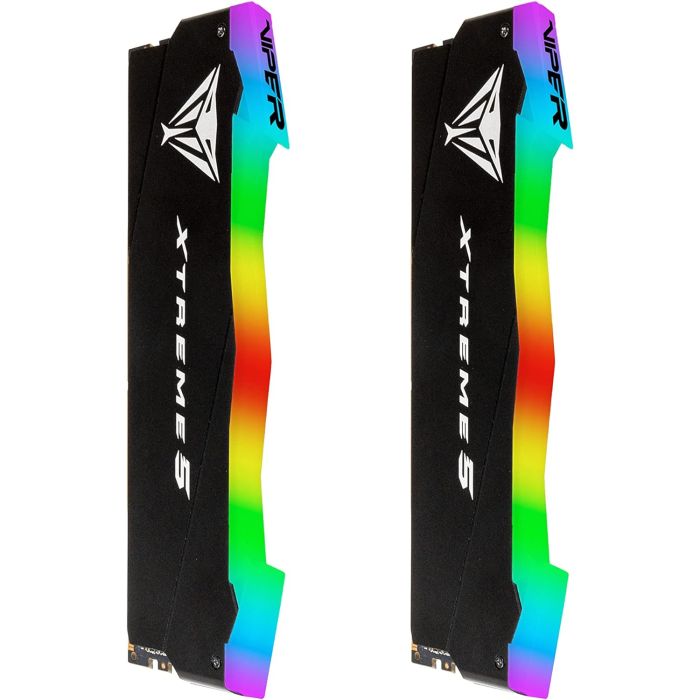 Patriot Viper Xtreme 5 RGB Kit 32GB (2x16GB) DDR5-7600 DIMM PC5-60800 CL36, 1.45V Patriot Viper Xtreme 5 RGB Kit 32GB (2x16GB) DDR5-7600 DIMM PC5-60800 CL36, 1.45V