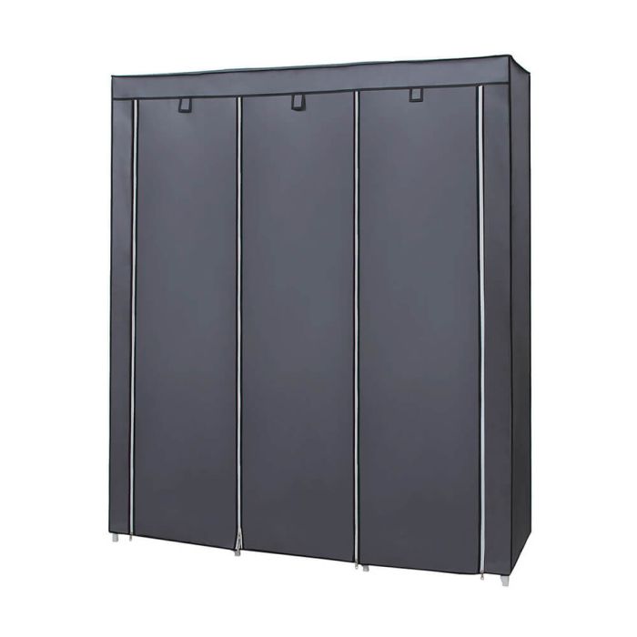 SONGMICS platnena garderobna omara, siva, RYG12G SONGMICS platnena garderobna omara, siva, RYG12G