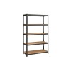 SONGMICS Regal 60 x 120 x 200 cm rjavo-črna, GLR060B01 SONGMICS Regal 60 x 120 x 200 cm rjavo-črna, GLR060B01