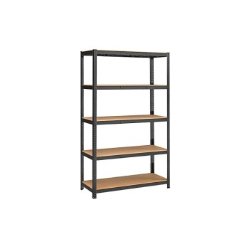 SONGMICS Regal 60 x 120 x 200 cm rjavo-črna, GLR060B01 SONGMICS Regal 60 x 120 x 200 cm rjavo-črna, GLR060B01