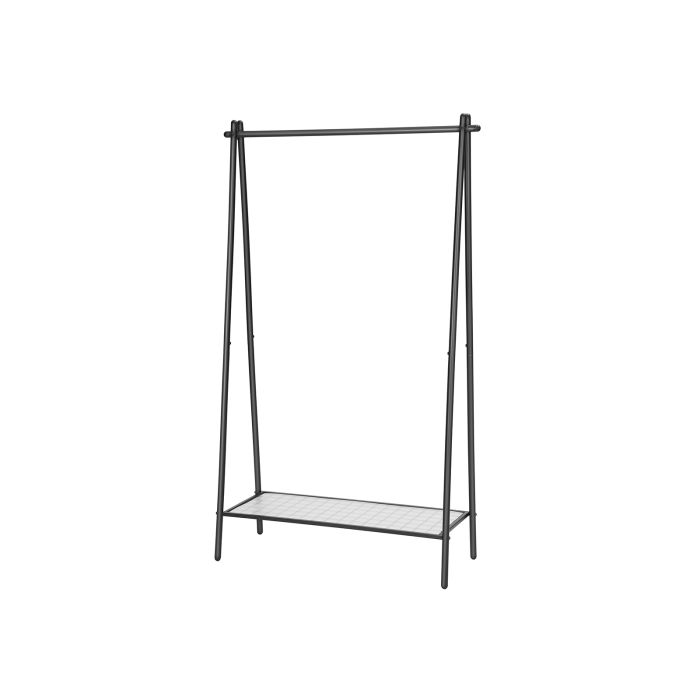 SONGMICS Stojalo za oblačila 92.5 x 33.5 x 153 cm črno, HSR23BK SONGMICS Stojalo za oblačila 92.5 x 33.5 x 153 cm črno, HSR23BK