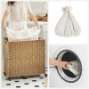 SONGMICS Košara za perilo Bamboo 66 x 33 x 60 cm NARAVNA, LCB363N01 SONGMICS Košara za perilo Bamboo 66 x 33 x 60 cm NARAVNA, LCB363N01