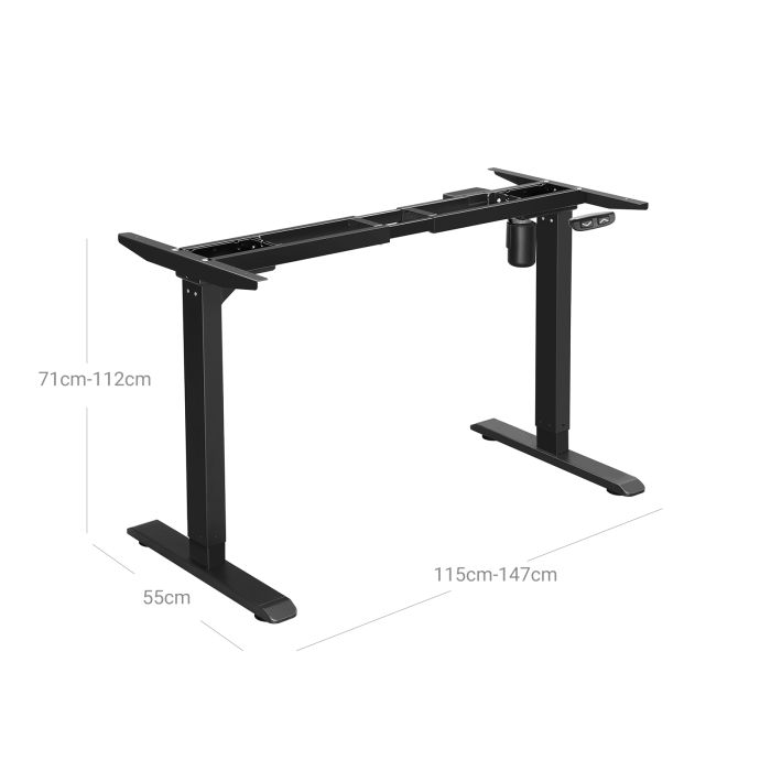 SONGMICS električen Sit/Stand okvir za mizo črn, LSD010B01V1 SONGMICS električen Sit/Stand okvir za mizo črn, LSD010B01V1