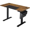 SONGMICS električna Sit/Stand miza z okvirjem črno rustikalna, LSD016X01 SONGMICS električna Sit/Stand miza z okvirjem črno rustikalna, LSD016X01