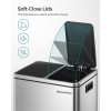SONGMICS koš za ločevanje odpadkov 2x15L, LTB30H SONGMICS koš za ločevanje odpadkov 2x15L, LTB30H