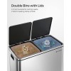 SONGMICS koš za ločevanje odpadkov 2x30L, LTB60NL SONGMICS koš za ločevanje odpadkov 2x30L, LTB60NL