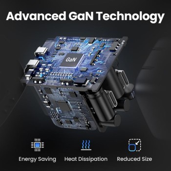 Ugreen Nexode 20W USB C Polnilnik GaN II PD 3.0 - BEL Ugreen Nexode 20W USB C Polnilnik GaN II PD 3.0 - BEL