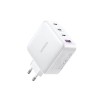 Ugreen USB-A in 3x USB-C 100W GaN hitri polnilec - box Bel Ugreen USB-A in 3x USB-C 100W GaN hitri polnilec - box Bel