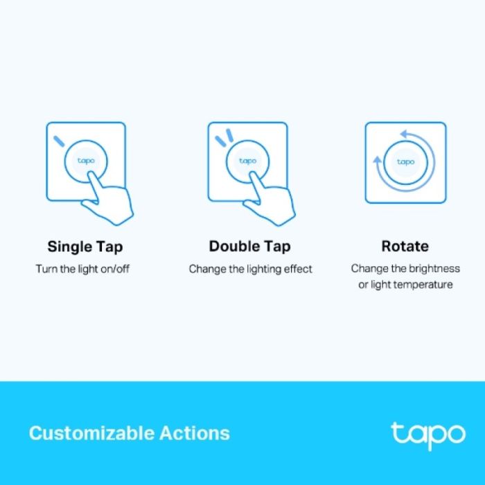 TP-LINK Tapo S200D Smart Remote Dimmer stikalo TP-LINK Tapo S200D Smart Remote Dimmer stikalo