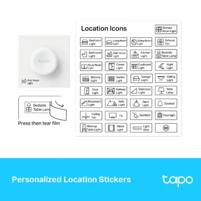 TP-LINK Tapo S200D Smart Remote Dimmer stikalo TP-LINK Tapo S200D Smart Remote Dimmer stikalo