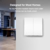 TP-LINK Tapo S220 Smart Light stikalo, 2-Gang 1-Way TP-LINK Tapo S220 Smart Light stikalo, 2-Gang 1-Way