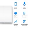 TP-LINK Tapo S220 Smart Light stikalo, 2-Gang 1-Way TP-LINK Tapo S220 Smart Light stikalo, 2-Gang 1-Way