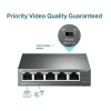 TP-LINK TL-SF1005P 5-port 10/100Mbps stikalo z 4-Port PoE+ TP-LINK TL-SF1005P 5-port 10/100Mbps stikalo z 4-Port PoE+
