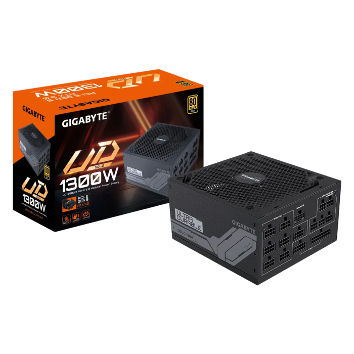 GIGABYTE 1300W PG5 GOLD modularni PCI-E 5.0 napajalnik GIGABYTE 1300W PG5 GOLD modularni PCI-E 5.0 napajalnik